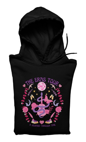 Buzo Hoodie Capota Taylor Swift A Journey Through Tim Unisex