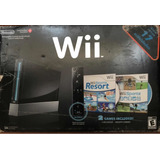 Nintendo Wii Usado + Nunchuck Juegos Incorporados Casi Nuevo