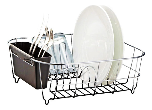 Neat-o Deluxe Chrome-plated Steel Small Dish Drainers (bl...