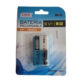 Bateria Pila Cuadrada Recargable Ni-cd 9v 140mah