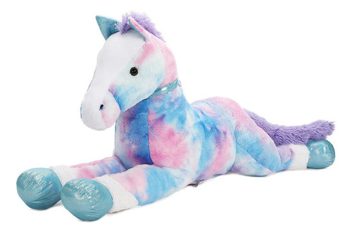 Tezituor Juguetes De Peluche De Caballo Grande, 35 Pulgadas,