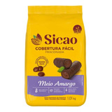 Sicao Cobertura Fracionada Fácil Chocolate Meio Amargo 1,01k