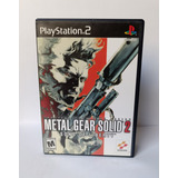 Jogo Original Metal Gear Solid 2 Ps2 Playstation