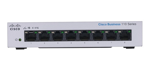 Switch Cisco Sb 8 Ports 10/100/1000 Cbs110-8t-d-na