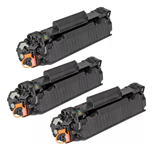 Kit 03 Toner Compatível Hp P1102w P1102 M1132 Ce285a 85 Novo