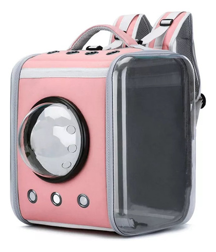 Morral Capsula Cabina Para Mascotas Gatos Y Perros