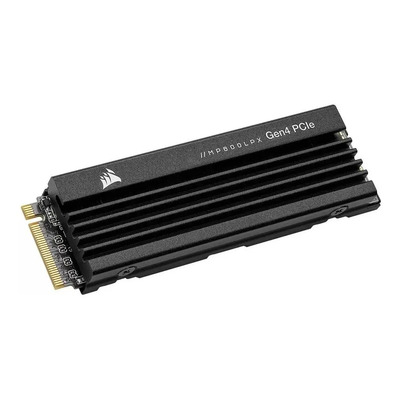 Ssd 1tb M.2 Nvme Pcie Gen 4x4 Corsair MP600 Pro Lpx CSSD-F1000GBMP600PLP 1000gb Velocidade de Leitura Até 7100mb\u002Fs Gravação Até 5800mb\u002Fs Com Dissipador Compatível com Pc Notebook PS5 Cor Preto | Parcelamento sem juros