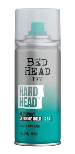 Laca Fijación Fuerte Hard Head Tigi Secado Rapido 100ml 