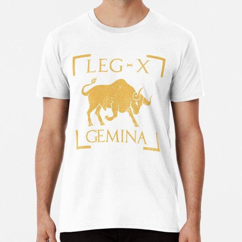 Remera Legio X Gemina Toro Emblema Legión Romana Algodon Pre