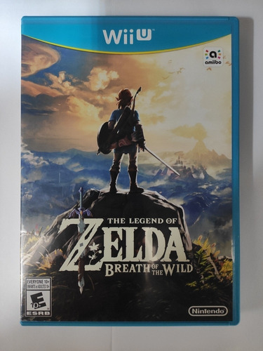 The Legend Of Zelda Breath Of The Wild Mídia Física Wii U
