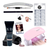 Kit Polygel Poligel Kit Alongamento De Unha Gel Cabine F1tip