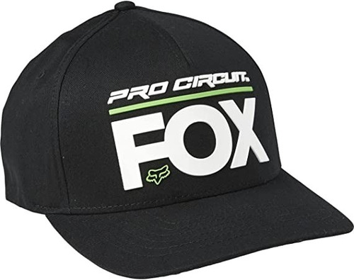 Gorra Fox Pro Circuit Color Negro 100% Original