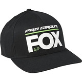 Gorra Fox Pro Circuit Color Negro 100% Original