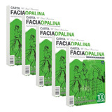 Kit 5 Papel Opalina Copamex 120 Grs. Paq. 100 Hojas Cada Uno Color Blanco