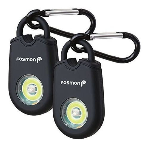 Alarma Personal Fosmon Para Mujer (paquete De 2), Self Defen