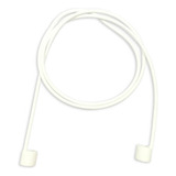 Cable De Cuerda Para Auriculares Blanco, Correa De Silicona