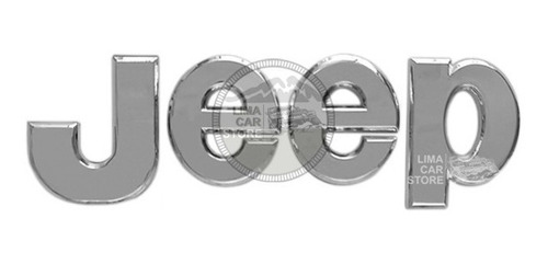 Emblema Logo Jeep Grand Cherokee Wrangler Compass Pequeo Foto 3