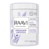 Creme Corporal Drenagem Linfática Profissional 1kg Raavi