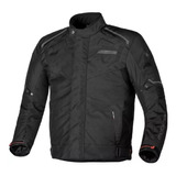 Campera Motorman Atomic Cordura Negro Bamp Group