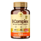 Complejo B Sistema Nervioso 120 Cáps De 700mg B-complex, Naturelab Sin Sabor