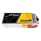 Batería Lipo Tattu 6s 22.2v 20000mah 5c Con Conector Xt90s