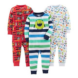 Ropa Para Bebe Paquete De 3 Pijamas Para Dormir Talla 24m