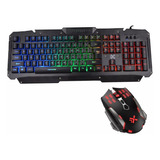 Kit Teclado Mouse Gamer Retroiluminado Ult Mod Ramos Mejia