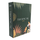 Caixa Livro Decorativa Média 24x17x4 Cm - Tropical