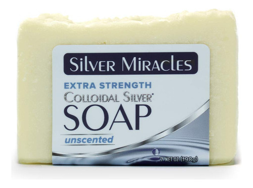 Silver Miracles - Jabón De Plata Coloidal Extra Fuerte