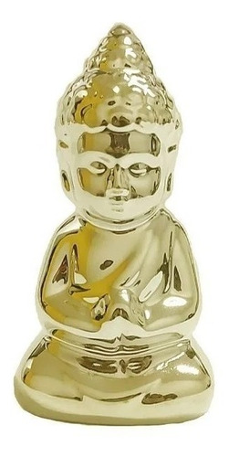 Mini Buda Em Porcelana 9cm