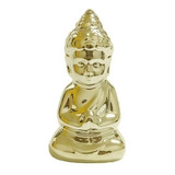 Mini Buda Em Porcelana 9cm