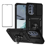 Capa Case Capinha Armor + Película 3d | Motorola Moto G82 