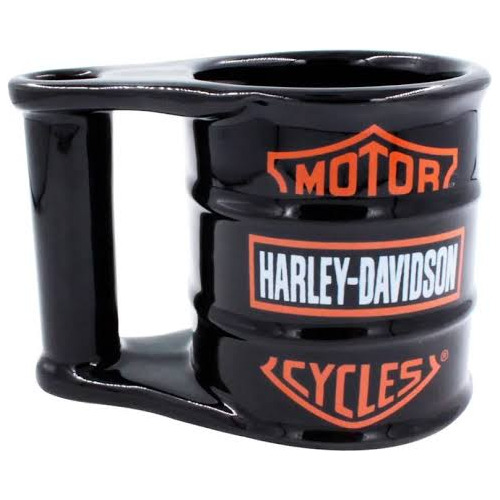 Caneca 3d Tambor Harley Davidson Licenciada 