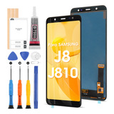 Pantalla Táctil Lcd Tft Para Samsung Galaxy J8 2018 J810g