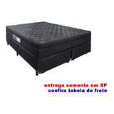 Base Box Cama Casal King Size + Colchão Molas 1,93m Larg