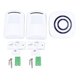 Kit De Timbre Exterior Con Sensor De Infrarrojos Y Alarma De