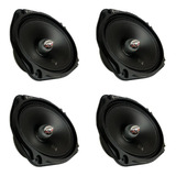 Kit 4 Alto Falantes Mid Bass Evok 6x9 Mb280 280w Rms 4 Ohms