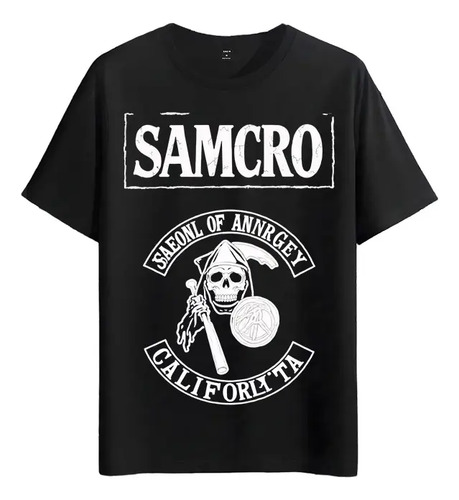 Tshirt Muscle Freaks Calavera Samcro Estilo California | Meses sin interés