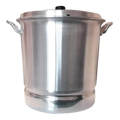 Olla Vaporera Tamalera de Aluminio con 30 Litros de Capacidad | Envío gratis
