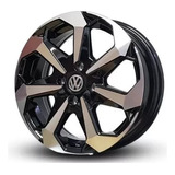 Roda Vw Gol Aro 15x6 4x100 Gol Saveiro (jogo) + Bicos