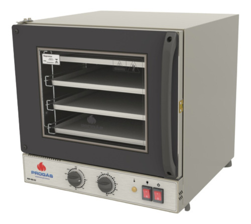 Assador De Alimentos 56 Lt Forno Turbo Fast Oven Progás Cor Preto 127v