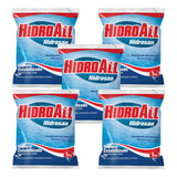 Kit 5 Cloro Granulado Hidrosan Plus Hidroall 1kg