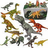 E Eakson Juguetes De Dinosaurios, 14 Piezas