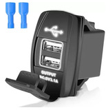 Adaptador Doble Usb Enchufe Encendedor Mod2 Auto 12-24v 3.1a