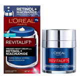 L'oreal Crema Hidratante De Noche Retinol + Niacinamida 48g