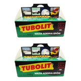 Kit 2 Tubolit Massa Epoxi Naval Subaquática Cola Bi A+b 300g