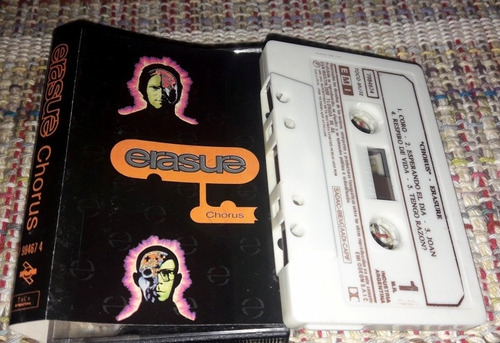 Erasure / Chorus Cassette Excelente Estado Pop 