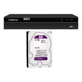 Dvr Intelbras 8 Multihd Mhdx 1208, Hd 2t Purple Homologado