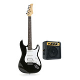 Guitarra Eléctrica Femmto Stratocaster Eg001 Con Amplificador Y Accesorios