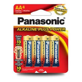 Panasonic Alkaline Plus Power Aa Baterias  Paquete De 4 